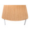 Gruppo di 2 sedie design da cucina colore naturale ELLA