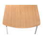  Gruppo di 2 sedie design da cucina colore naturale ELLA