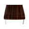  Gruppo di  2 sedie design in legno colore cioccolato e nero ZENIA