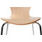 Gruppo di 2 sedie design in legno naturale  NEW ABIGAIL