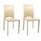 Gruppo di 2 sedie design Milano beige