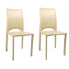 Gruppo di 2 sedie design Milano beige image pub1