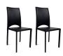 Gruppo di 2 sedie design Milano nere