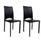 Gruppo di 2 sedie design Milano nere