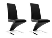 Gruppo di 2 sedie design nere NEW ANGIE