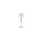 Gruppo di 2 sgabelli da bar design colore bianco e nero STEEVY