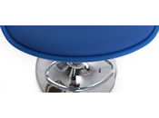 Gruppo di 2 sgabelli da bar design colore blu STEEVY
