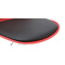 Gruppo di 2 sgabelli da bar design colore rosso e nero STEEVY