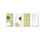 Gruppo di 4 quadri design BUBBLES