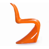Gruppo di 4 sedie design arancione Jackson image pub1
