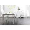 Gruppo di 4 sedie design bianche VIENNA