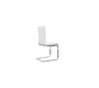 Gruppo di due sedie design bianche  CARYS