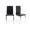 Gruppo di due sedie design nere  CARYS