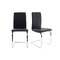 Gruppo di due sedie design nere  CARYS