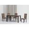 Gruppo di due sedie weng&eacute; in rovere JUDY