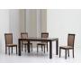 Gruppo di due sedie weng&eacute; in rovere JUDY