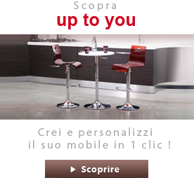 up to you mobili completamente personalizzabili: Mille e pi&ugrave; composizioni, crei il suo mobile, consegna in 1 settimana