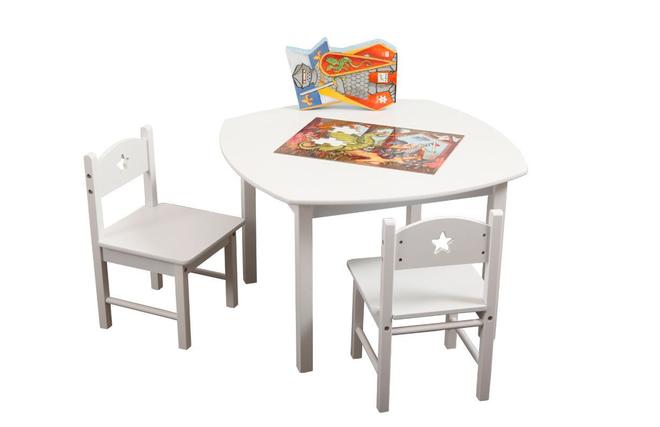Insieme tavolo e sedie per bambino STELLA