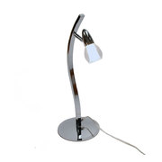 Lampada da scrivania/da tavolino ARTICA metallo satinato/vetro image pub1