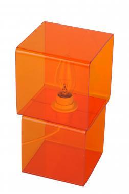 Lampada da tavolino POP colore arancione 