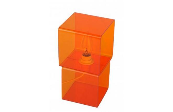 Lampada da tavolino POP colore arancione 