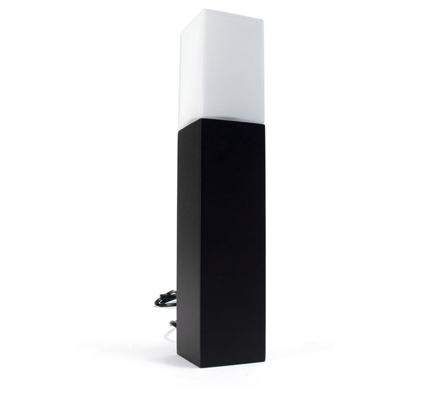 Lampada da tavolino WENDY legno/vetro altezza 31cm