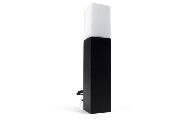 Lampada da tavolino WENDY legno/vetro altezza 31cm