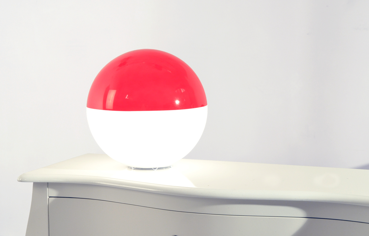 Lampada rossa BOREAL