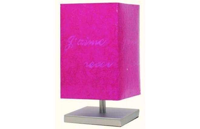 Lampada sensitiva MESSAGIO colore lampone 