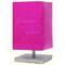 Lampada sensitiva MESSAGIO colore lampone 