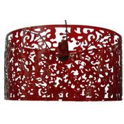 Lampada - sospensione rossa 46 cm OSLO image pub1