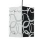 Lampada sospensione specchio Bubbles colore nero