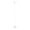 Lampadario design metallo DROP - colore bianco