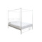 Letto a baldacchino bianco matrimoniale  VENEZIA