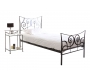 Letto barocco nero  90x190 NEW VENEZIA