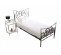 Letto barocco nero  90x190 NEW VENEZIA