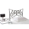 Letto barocco nero  90x190 NEW VENEZIA
