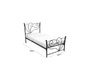 Letto barocco nero 90x190 VENEZIA