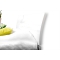 Letto matrimoniale design laccato bianco design 160x200 NOHA