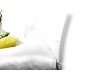 Letto matrimoniale design laccato bianco design 160x200 NOHA