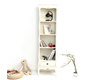 Libreria barocca colore bianco  BIANCA
