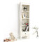 Libreria barocca colore bianco  BIANCA