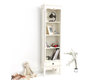 Libreria barocca colore bianco  BIANCA