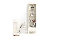 Libreria barocca colore bianco  BIANCA