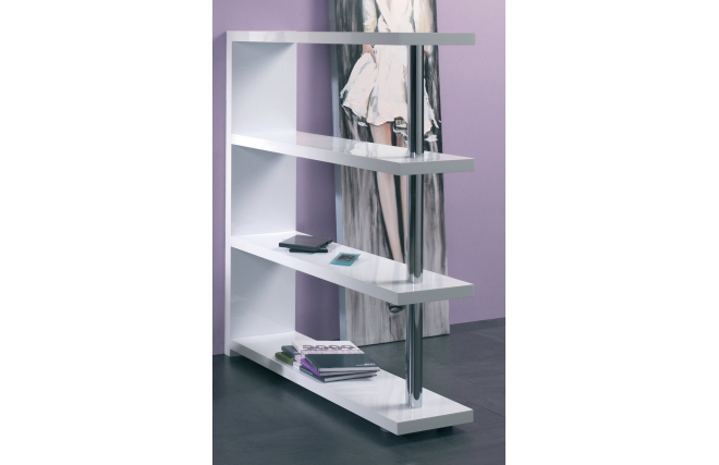 Libreria design laccata bianca NEW MATIX