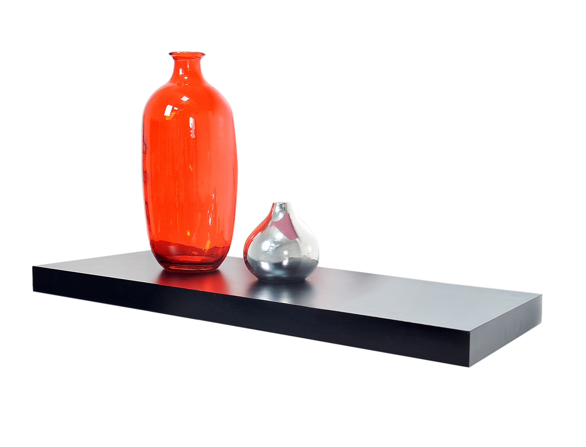 Mensola 60 cm colore nero MANHATTAN