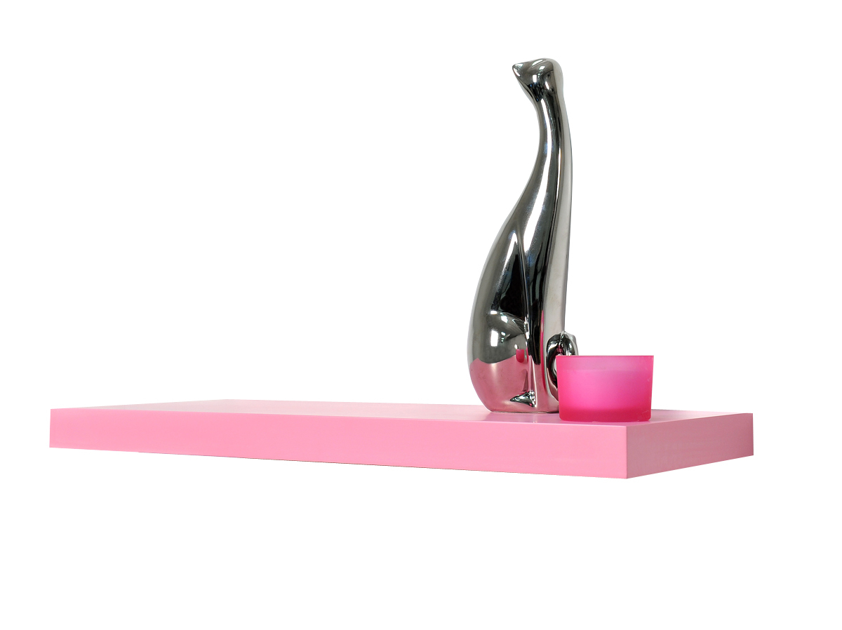 Mensola  60 cm colore rosa MANHATTAN