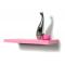 Mensola  60 cm colore rosa MANHATTAN