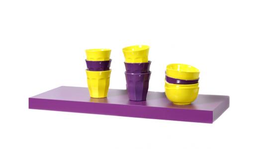 Mensola 60 cm colore viola MANHATTAN image 1