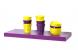 Mensola 60 cm colore viola MANHATTAN image 1